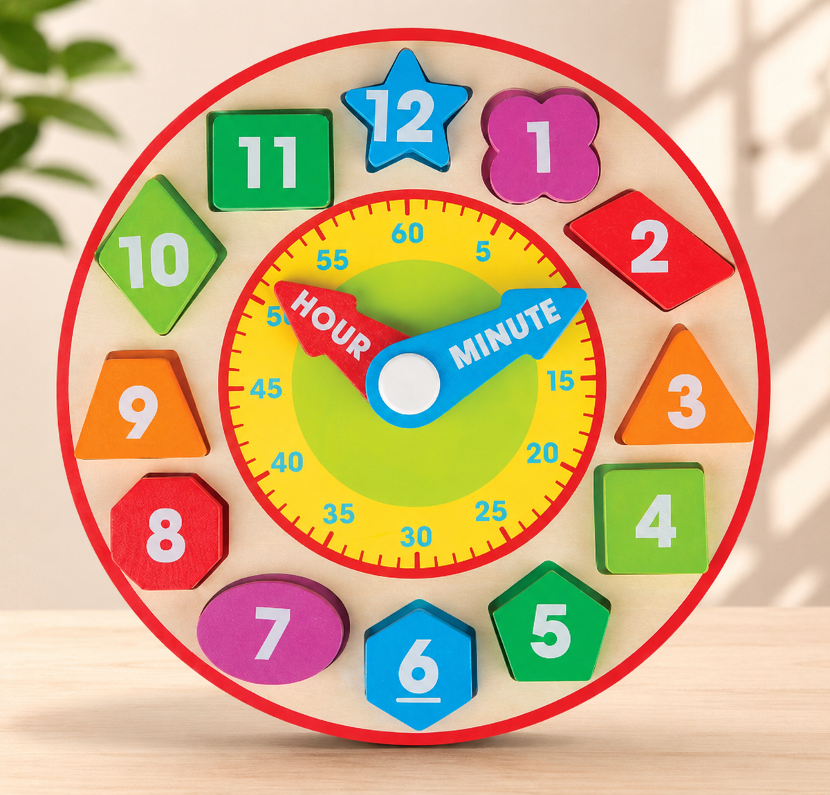 Wooden Learning Clocks